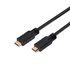 Cable HDMI V2.0 Premium alta velocidad / HEC 4k@60Hz 18Gbps con repetidor, A/M-A/M, Negro, 15 m