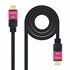 10.15.3715 cable HDMI 15 m HDMI tipo A (Estándar) Negro, Rosa