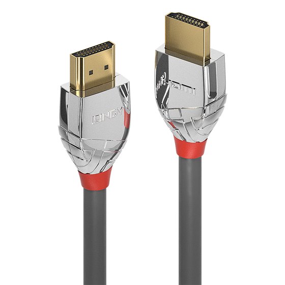 37872 cable HDMI 2 m HDMI tipo A (Estándar) Gris, Plata