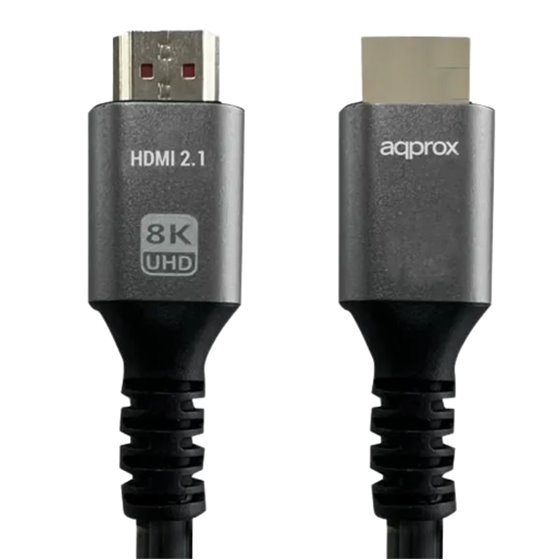 APPC64 cable HDMI 3 m HDMI tipo A (Estándar) Negro, Gris