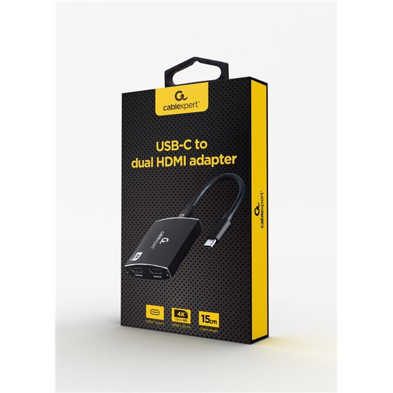 A-CM-HDMIF2-01 cable HDMI 0,15 m HDMI Type C (Mini) Negro