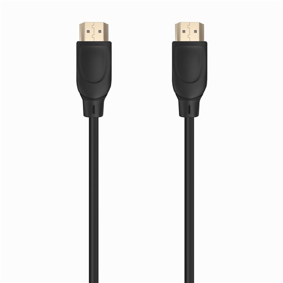 Cable HDMI V2.0 Premium Alta Velocidad / Hec 4K@60Hz 18Gbps, A/M-A/M, Negro, 0.5m