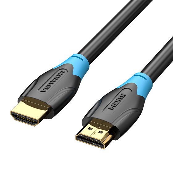 Cable HDMI 2.0 4K AACBE/ HDMI Macho - HDMI Macho/ 75cm/ Negro