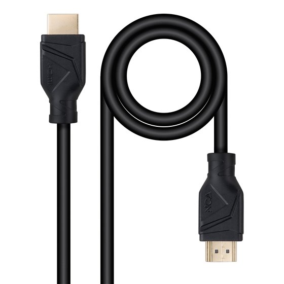 Cable HDMI V2.1 8K@60Hz 48Gbps CCS, A/M-A/M, Negro, 1 m