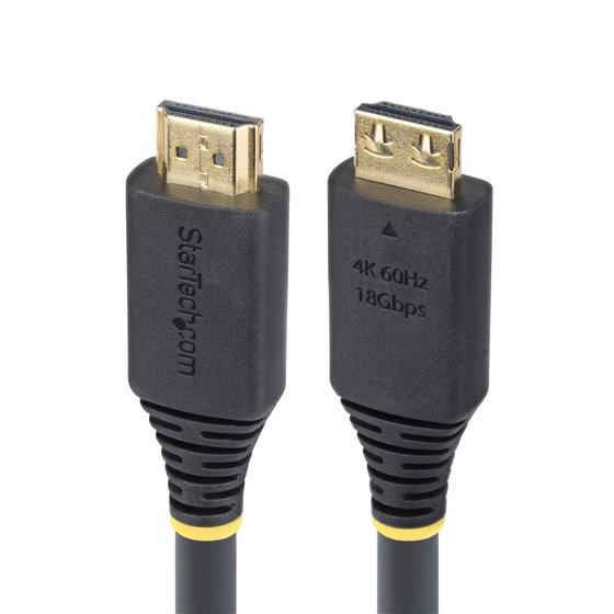 Cable HDMI de Alta Velocidad de 7m - Conectores de Agarre - 4K60Hz/1440p 144Hz - HDR10/HDCP 2.2/ARC - UHD - 18Gbps - Cable HDMI 
