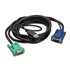 AP5821 cable para video, teclado y ratón (kvm) Negro 1,8 m