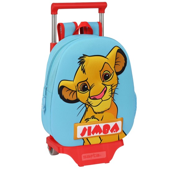 Mochila Escolar EL REY LEON 27 x 32 x 10 cm.