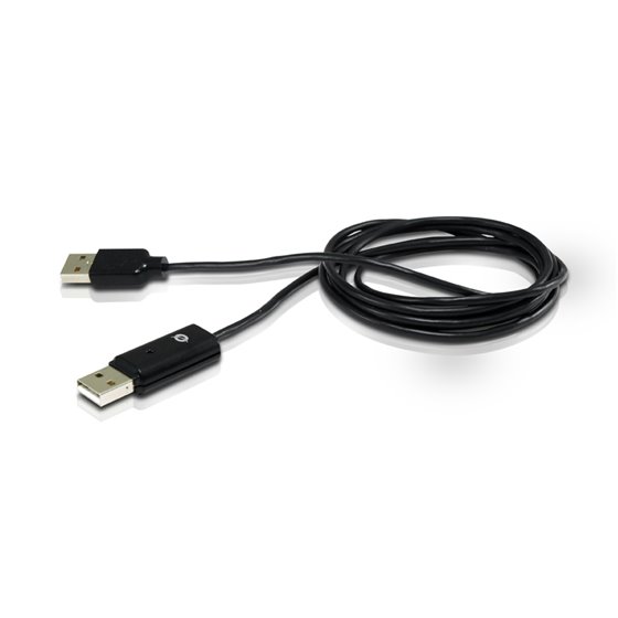CUSBODDSHARE cable para video, teclado y ratón (kvm) Negro 1,8 m