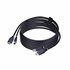 Cable KVM HDMI y USB 3.0 5Gbps de 3m - 4K 60Hz - Cable Combo HDMI 2.0 y USB para Switch Conmutador KVM