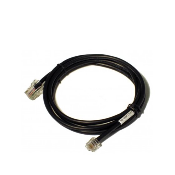 RJ-12/RJ-45 cable paralelo 1,5 m Negro
