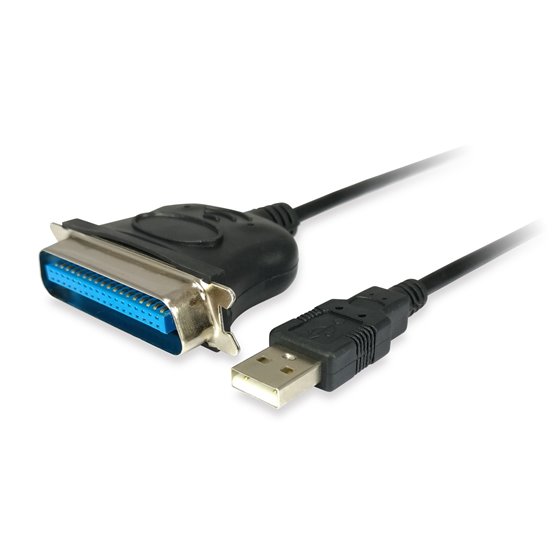 Cable adaptador de USB 2.0 a paralelo, 1,5 m