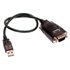 EW1116 cable de serie Negro 1,5 m USB 9 Sub-D