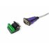 Cable adaptador USB-A a serie RS-422/485 DB9