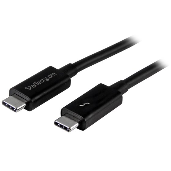 Cable Thunderbolt 3 Pasivo de 1m - 20Gbps - PD 100W - Vídeo 4K - Cable Thunderbolt - Certificado Thunderbolt - Compatible con US