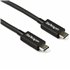 Cable Thunderbolt 3 Pasivo de 80cm - 40Gbps - PD 100W - Vídeo 4K/5K - Cable Thunderbolt - Certificado Thunderbolt - Compatible c