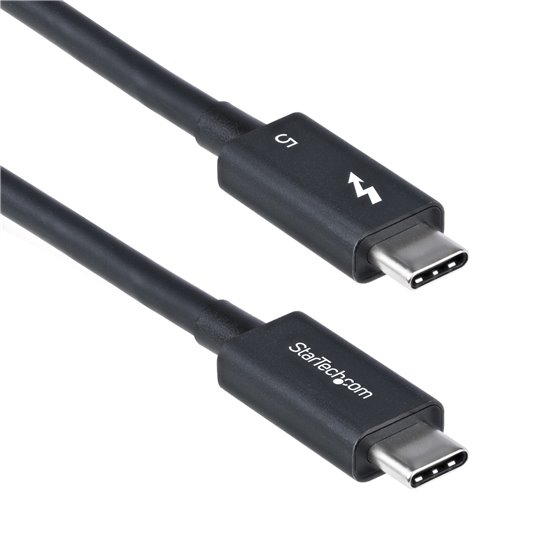 Cable Thunderbolt 5 de 50cm - Cable Thuderbolt Certificado - 80Gbps Hasta 120Gbps - Entrega de Alimentación PD de 240W - 8K 60Hz