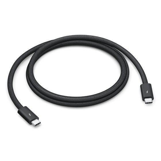 MDW94ZM/A cable Thunderbolt 1 m 120 Gbit/s Negro