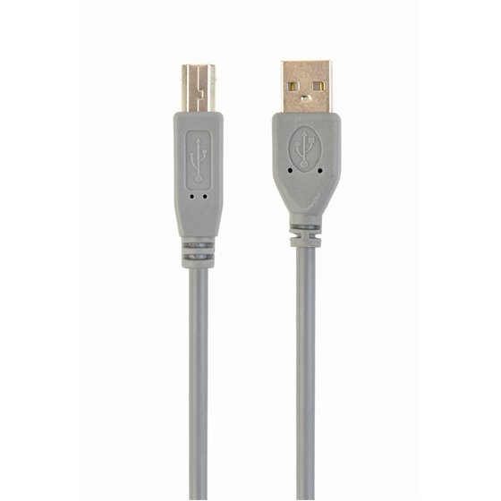 1.8m USB 2.0 A/B M cable USB 1,8 m USB A USB B Gris