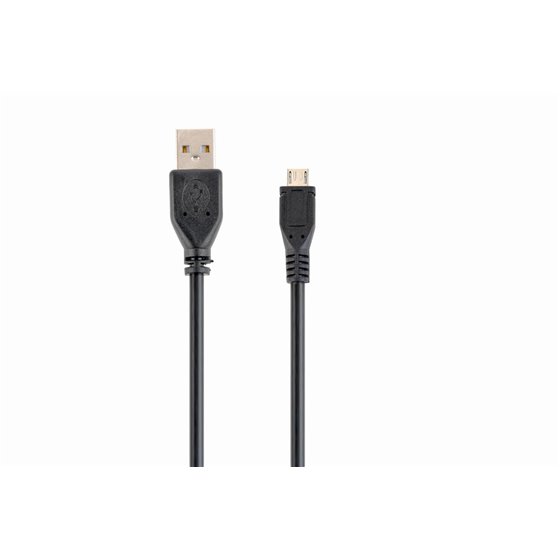 USB 2.0/microUSB 2.0, 0.3m cable USB 0,3 m USB A Micro-USB B Negro
