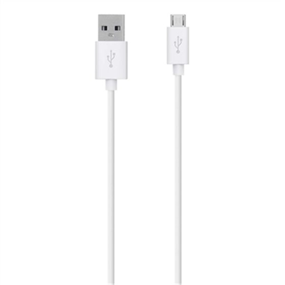 F2CU012BT2M-WHT cable USB USB 2.0 2 m USB A Micro-USB B Blanco