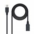 CABLE USB 3.0, TIPO A/M-A/H, NEGRO, 2.0 M