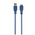 CCP-mUSB3-AMBM-0.5M cable USB USB 3.2 Gen 1 (3.1 Gen 1) 0,5 m USB A Micro-USB B Azul