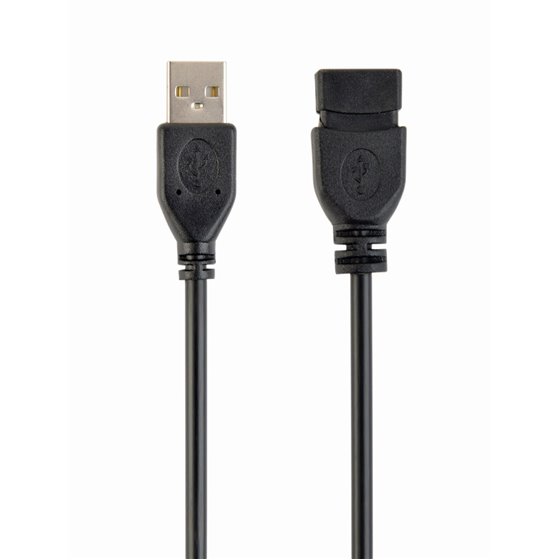 1.8m USB 2.0 A M/FM cable USB 1,8 m USB A Negro