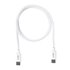Cable USB-C/USB-C 100 cm blanco Q3.0 3A 60W