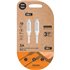 TEC2204 cable USB 1 m USB C Blanco