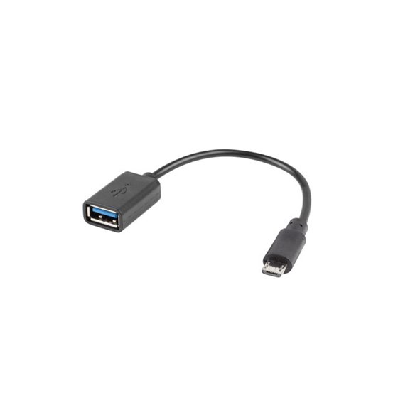 AD-OTG-UM-01 cable USB USB 2.0 0,15 m Micro-USB A USB A Negro