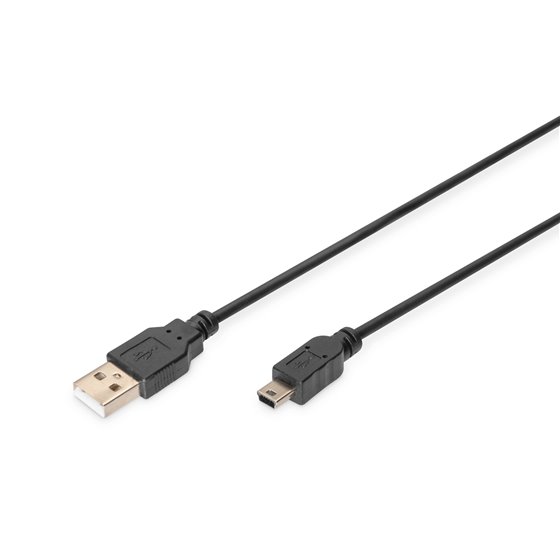 Cable de conexión USB-A - Mini-B, 1,8 m