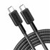 322 cable USB 1,8 m USB C Negro