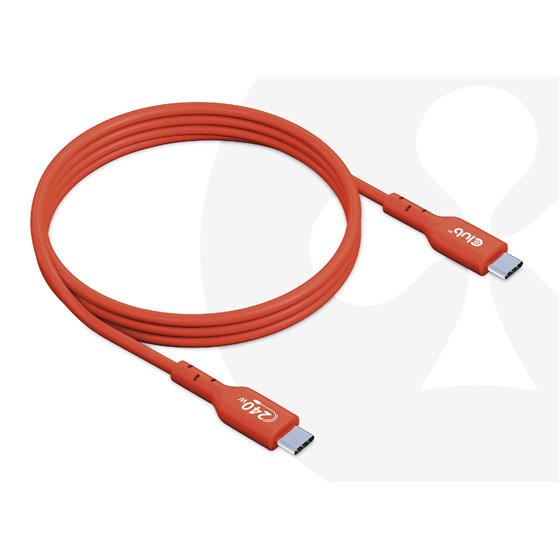 Cable certificado USB2 tipo C bidireccional USB-IF Datos 480 Mb, PD 240 W (48 V/5 A) EPR M/M 1 m/3,23 pies