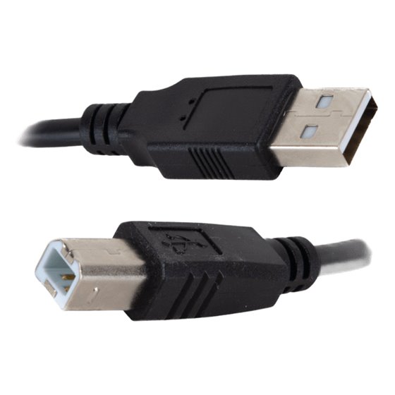 Cable USB 2.0 A(M)-B(M) A-B macho 2 metros