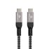CCBP-USB4-CMCM240-1.5M cable USB USB4 Gen 3x2 1,5 m USB C Negro, Plata