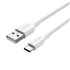 Cable USB 2.0 3A CTHWG/ USB Tipo-C Macho - USB Macho/ 1.5m/ Blanco