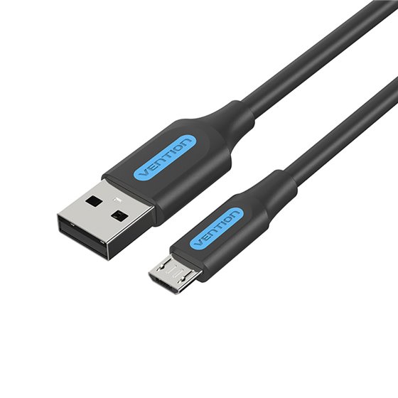Cable USB 2.0 3A COLBG/ USB Macho - MicroUSB Macho/ 1.5m/ Negro
