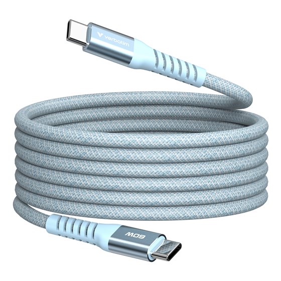 31852 cable USB USB 2.0 1,2 m USB C Azul