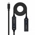 10.01.1312 cable USB USB 3.2 Gen 1 (3.1 Gen 1) 10 m USB C Negro
