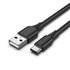 Cable USB 2.0 3A CTHBH/ USB Tipo-C Macho - USB Macho/ 2m/ Negro