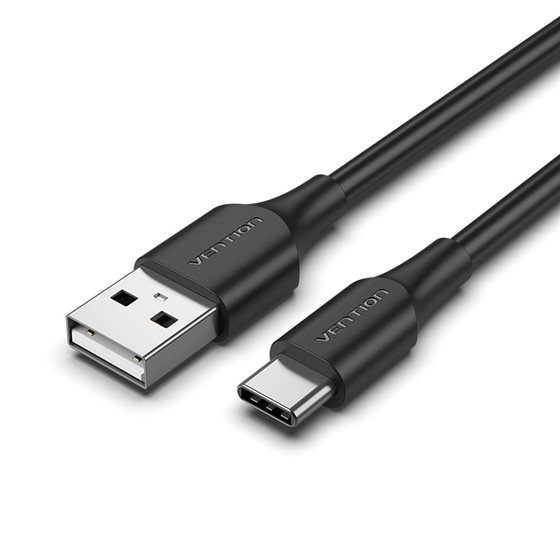 Cable USB 2.0 3A CTHBD/ USB Tipo-C Macho - USB Macho/ 50cm/ Negro