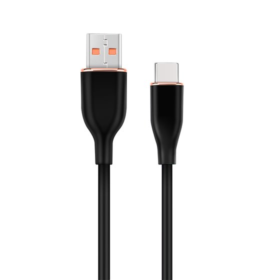 GMB Audio CC-USB2S-AMCM-1.5M-BK cable USB 1,5 m USB A USB C Negro