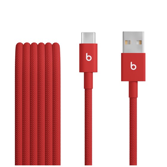 Beats cable USB USB 2.0 1,5 m USB A USB C Rojo