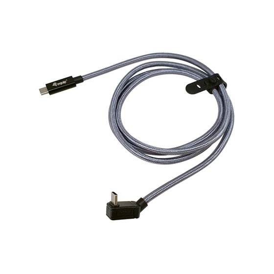 128421 Cable USB 3.2 Gen 2x2 C a conector C U, 1,0m, negro, M/M, PD240W, 4K/60Hz, 20Gbps