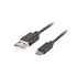 CA-USBM-20CU-0030-BK cable USB USB 2.0 3 m USB A USB C Negro
