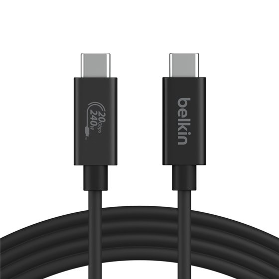 INZ004BT2MBK cable USB USB4 Gen 2x2 2 m USB C Negro