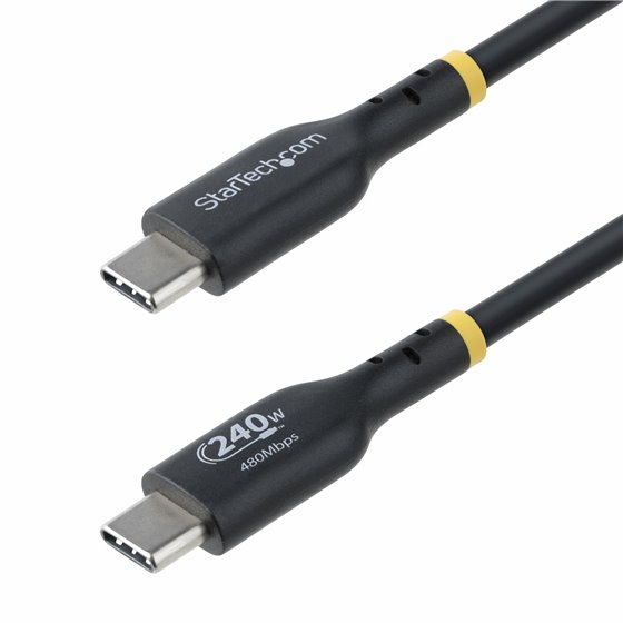 Cable de Carga USB-C de 3m - Cable USB Tipo C - Certificación USB-IF - PD de 240W EPR - Cable USB 2.0 USB-C de Carga para Portát