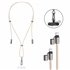 Handykette als Lade- + Datenkabel USB-C bis 1,65m beige cable USB USB C