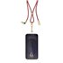 Handykette als Lade- + Datenkabel USB-C bis 1,65m neon mix cable USB USB C Multicolor