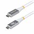 Cable USB4 1m - Cable USB-C Certificado USB-IF - 80Gbps - Cable USB Tipo C - PD de 240W - 8K120/4K240 - DP 2.1 - DP80 - Recubrim